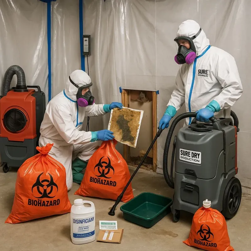 Contaminated Water Handling Protocols process in Overton, TX
